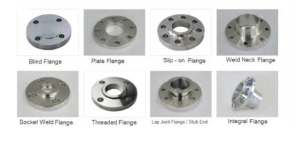 '-فلانشات استانلس استيل متنوعةStainless Steel Flange and Sub End