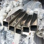 ⁦<p>علبة لميع مربعه 80×80 سمك2 مم304 طول 6م  <p/> SS Mirror Square Tube 304 80×80×2 mm⁩ - الصورة ⁦5⁩