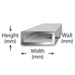 Stainless steel Rectangle Tube 304/316