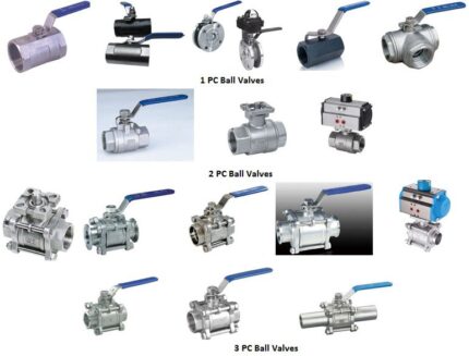 محابس متنوعة-Stainless Steel Valves Ball ,Sanitary,check, Gate,Globe ,and Buterfly valves