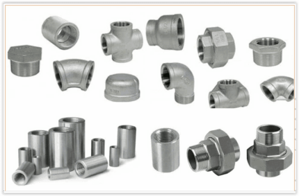 Stainless Steel Threaded Pipe Fittings 304-316