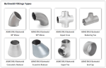 Stainless Steel Butt Weld Fittings 304/316
