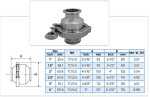 ⁦محابس متنوعة-Stainless Steel Valves Ball ,Sanitary,check, Gate,Globe ,and Buterfly valves⁩ - الصورة ⁦13⁩