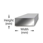 ⁦50 * 150  Aluminum 7050 Flat Bar<p> خوصة الومنيوم 7050 150*50⁩ - الصورة ⁦4⁩