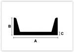 ⁦A36 Structural Steel Channel⁩ - الصورة ⁦2⁩