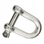 ⁦استانلس استيل شاكلس قفل سلسلة 12مم   Stainless Steel Mini D12 MM Shaped Bow Shackle⁩ - الصورة ⁦3⁩