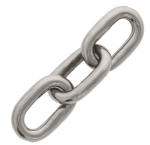 ⁦316 Stainless Steel Long Link Chain 25 mm<P/>استانلس استيل316 سلسلة حلقةقصيرة25 مم⁩ - الصورة ⁦2⁩