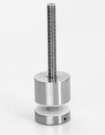 مسمار تثبيت زجاج على الحائط 38مم استانلس 304 - - SS screws connector glass-Standoff - الصورة 4