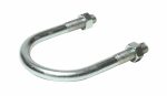 ⁦</p>قفيز حرف يو استانلس استيل دائري 304 مقاس 2 بوصة سمك 12مم  <p><p>Stainless Steel Round U BOLT 304 Size 2  inch x  M 12 </p>⁩ - الصورة ⁦2⁩