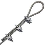 ⁦<p>   قفل واير استانلس استيل 304 مقاس 20مم </p><p>SS Wire Rope Clamp  304 Size 20 mm   </p>⁩ - الصورة ⁦2⁩