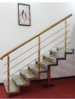 ⁦ماسورة ذهبي لامع 304 50.8 سمك 1.25 مم 6م<P> Golden Stainless Steel Pipe⁩ - الصورة ⁦2⁩