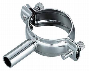 قفيز ماسورة مدور 2بوصة 304 بالمسمار<p/>  Sanitary S.S  2 Inch  304 Round Oval Tube Hanger Bolt  Pipe Holder