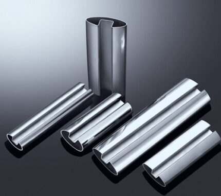 Stainless Steel Slot tube 40*80mm 1.5 mm 304<p>-ماسورة استانلس مجري 80*40مم سمك 1.5 6 م