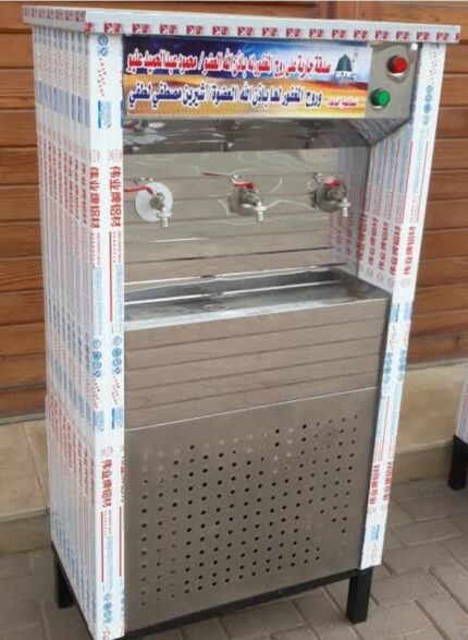 كولدير مياة باردة استانلس ٣٠٤ ٣ حنفية سعه 60 لتر ٢٢٠ فولت