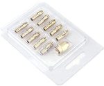 Copper Drill Chuck Collet Set <p/>طقم كوليت 10 قطع للميني كرافت