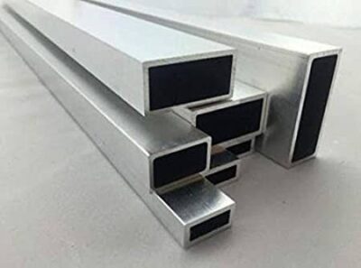 Aluminum Rectangle Tube 6063 SIZE 20 mm X40 mm Wall 1 mm 6M علبة مستطيلة الومنيوم 6063 مقاس 20*40 *1مم 6 م