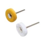 ًWhite /Yellow  Cotton Wheel <p /> فرشة تلميع بيضاء /صفراء
