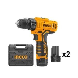 Ingco CDLI12325- Cordless Screwdriver - 12 V 2Bشنيور شحن 12فولت2+ بطارية قلم 1.5امبير سليكت