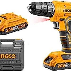 Lithium-Ion cordless drillشنيور شحن 20فولت+ 2بطارية ليثيوم 1.5امبير سليكت