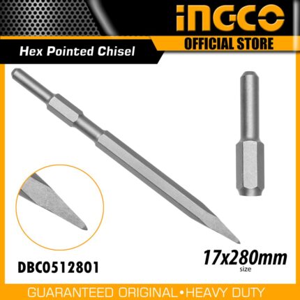 Ingco Hex Chisel Pointedمسمار هلتى تكسير 1300وات