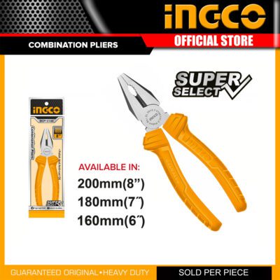 Ingco 7 inch Combination Plier, HCP12180بنسة1لون 7" سليكت