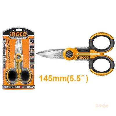 Ingco Scissor Electricians 145mm مقص5.5"8*1 متعدد االغراض