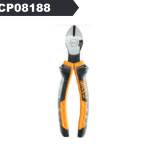 "Ingco HHDCP08188 High Leverage Cutting Pliers - 7 Inchesقصافة 7"" 2لون فك عريض"