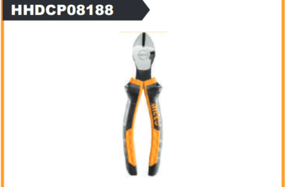 "Ingco HHDCP08188 High Leverage Cutting Pliers - 7 Inchesقصافة 7"" 2لون فك عريض"