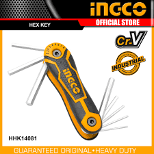 "MALFAH Enterprises®-Ingco Hex Key (HHK14081)طقم النكية مطوة مسدس cr"