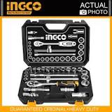 INGCO 25PCS 1/2INCH SOCKET SET HKTS12251شنطة لقم 1/2"25قطعة