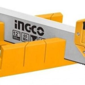 Ingco Mitre box and back saw set HMBS3008سراق ظهر بحامل