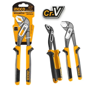 Ingco HPP28258 Water Pump Pliers 10"بنسة غراب 10"2لون شاقة c