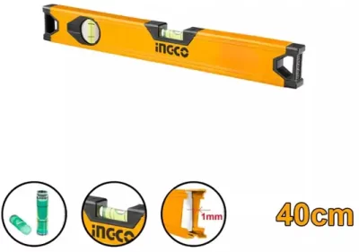 "INGCO Spirit Level 40cm HSL58040ميزان مياه 40سم سليكت"