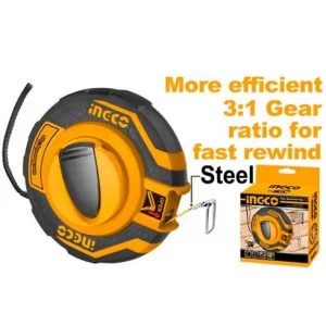 INGCO Steel measuring tape HSMT8420متر20م صلب مغلق