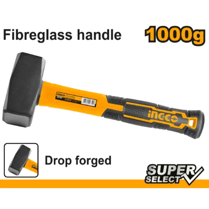 Ingco Machinist Hammer 1000g - HSTHS81000مطرقة فايبر 1ك سليكت
