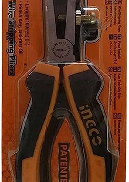 "Wire Stripping Plier 6بنسة تقشير سلك 6"" 2لون"