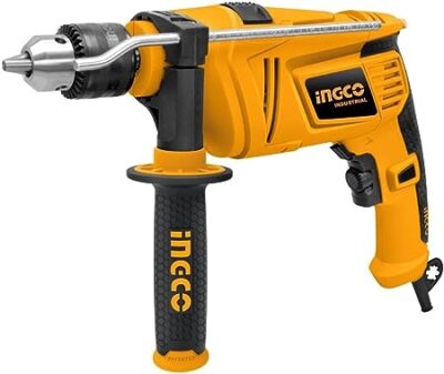 "INGCO 850W Corded Impact Drill with Froward and Reverse Switch, Hammer Function ID8508شنيور 13م 850وات اتجاهين"