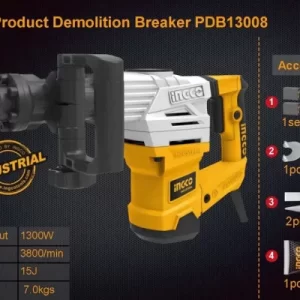 Ingco PDB13008 Demolition Breaker - 1300 Wattهلتى تكسير 1300وات