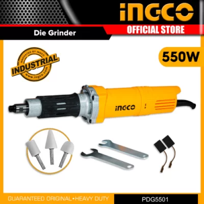 "INGCO 550 Watt 6mm Die Grinder PDG5501صاروخ اصطمبات 550وات"