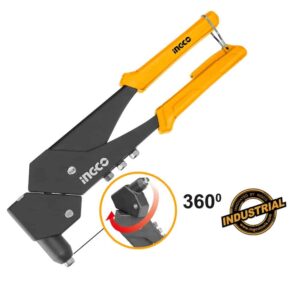 Ingco SHHR106 Aluminum Hand Riveter, 10.5-Inch Sizeبنسة برشام 10.5"متحركة