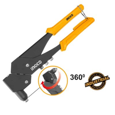 Ingco SHHR106 Aluminum Hand Riveter, 10.5-Inch Sizeبنسة برشام 10.5"متحركة