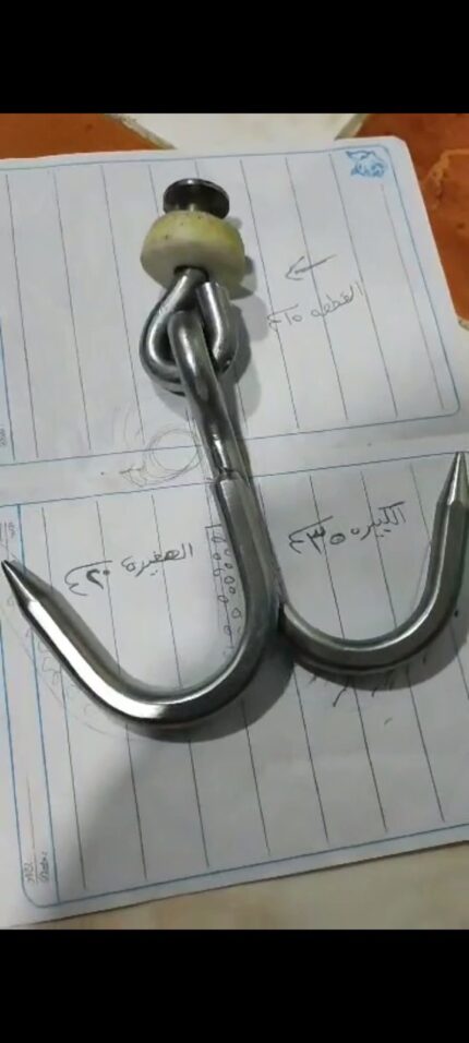 جنش استانلس ٣٠٤ سمك 10 مم 2 هوك تصنيع