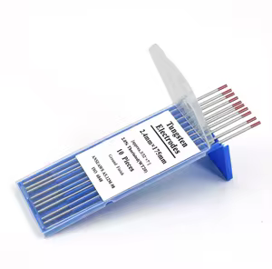 Tig Electrodos WT20 tengesten 2.4 mm *175  <p> ابرة لحام تنجستن 2.4 مم طول 175 مم  </p>