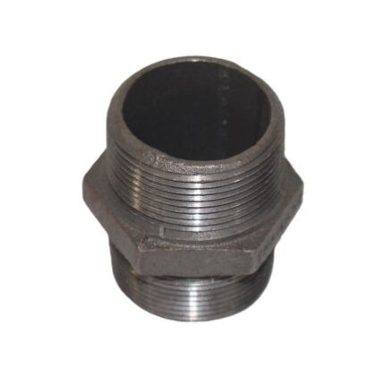 Threaded Malleable BLK Nipple-4"