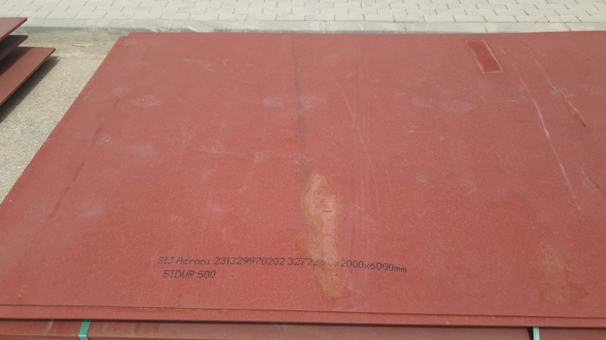 ⁦SHEET Hardox 500 10 MM 2×6m <p> لوح هاردوكس 500 سمك 10مم 2*6م⁩ - الصورة ⁦2⁩