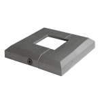 This modern, low-profile two piece split shoe for 1″ or 1-1/2″ square balusters, pickets and posts wraps around the base of a square bar and is a great way to finish off or retrofit a contemporary railing or fence project. Cover up drill holes, mismatched concrete or caulking, or base plates up to 3-1/4″, all without uninstalling or disassembling the project. All you need is a screwdriver! Retrofit an existing railing or fence without taking it apart, indoors or outdoors Cover up drill holes, caulking, or base plates Meet your client’s changing expectations, even after the job is nearly done Secured with two stainless steel set screws so it won’t come apart