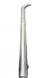 ⁦Air Vent Aluminum 1050 1mm OD 80mm   <p/> هواية الومنيوم 1050 قطر 80مم سمك 1مم 1450mm⁩ - الصورة ⁦4⁩