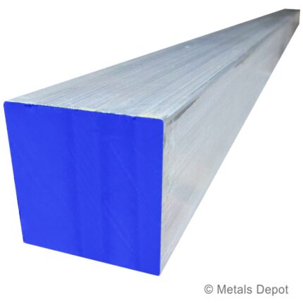 عمود حديد مربع Steel A36 Square Bar size 16*16 mm
