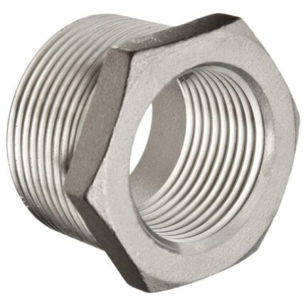<p>بوش قلاووظ استانلس 304 1/2 *1/4 </p><p>304 S.S Hex Bushing / Thread Reducer 1/2*1/4 Inch </p>