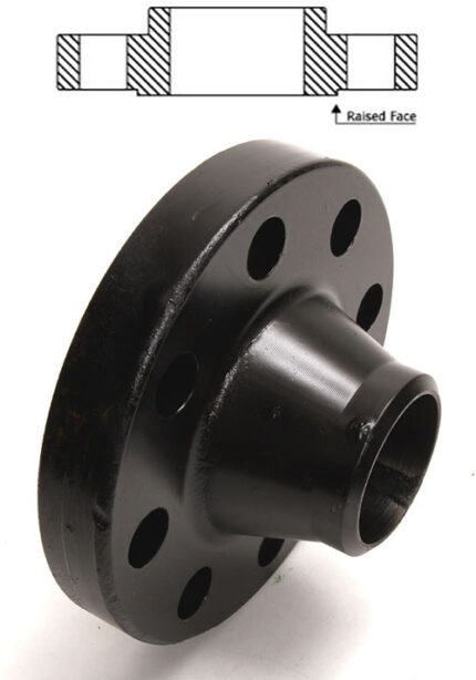 فلانشة كاربون استيل برقبة كلاس 300 مقاس 3 بوصة  <p>p>3-Inch Carbon Steel  Weld  neck Flange 300>